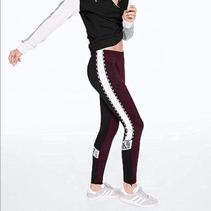 NWT Victoria’s Secret PINK Skinny Track Pant with Sequins